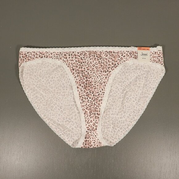 NWT Jenni Pink Leopard Hipster Panties - Picture 2 of 8